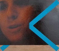 SINGER, 2010, photographic print, on plywood, 142 x 127 cm